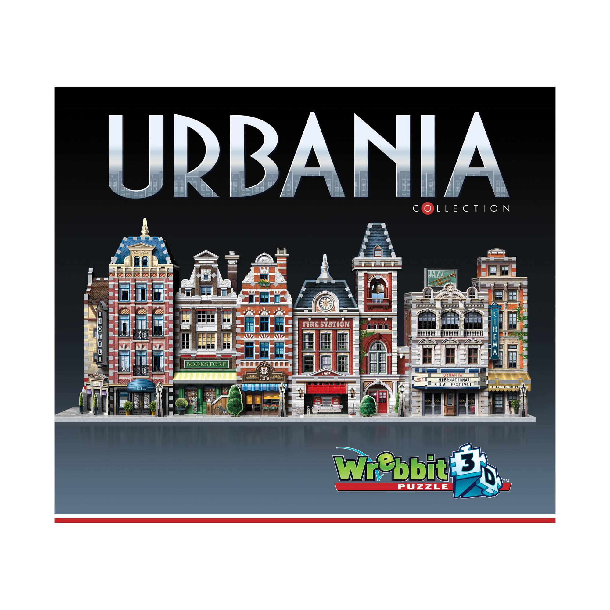 Urbania Collection - Hotel 3D Puzzle: 295 Pcs